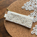 11.【OPENSALE！】インド刺繍リボンミニポーチ