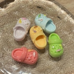 デコパーツ　パーツ　サンダル　5Pセット　カラフル　ポップ