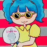 誰かにとってのいい子はやめる(原画 1点もの)