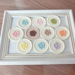 シーリングスタンプ シール 花 セパレート