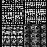 KU.28リアルくらげ蛍光白12〜5mm.A4　レジン用