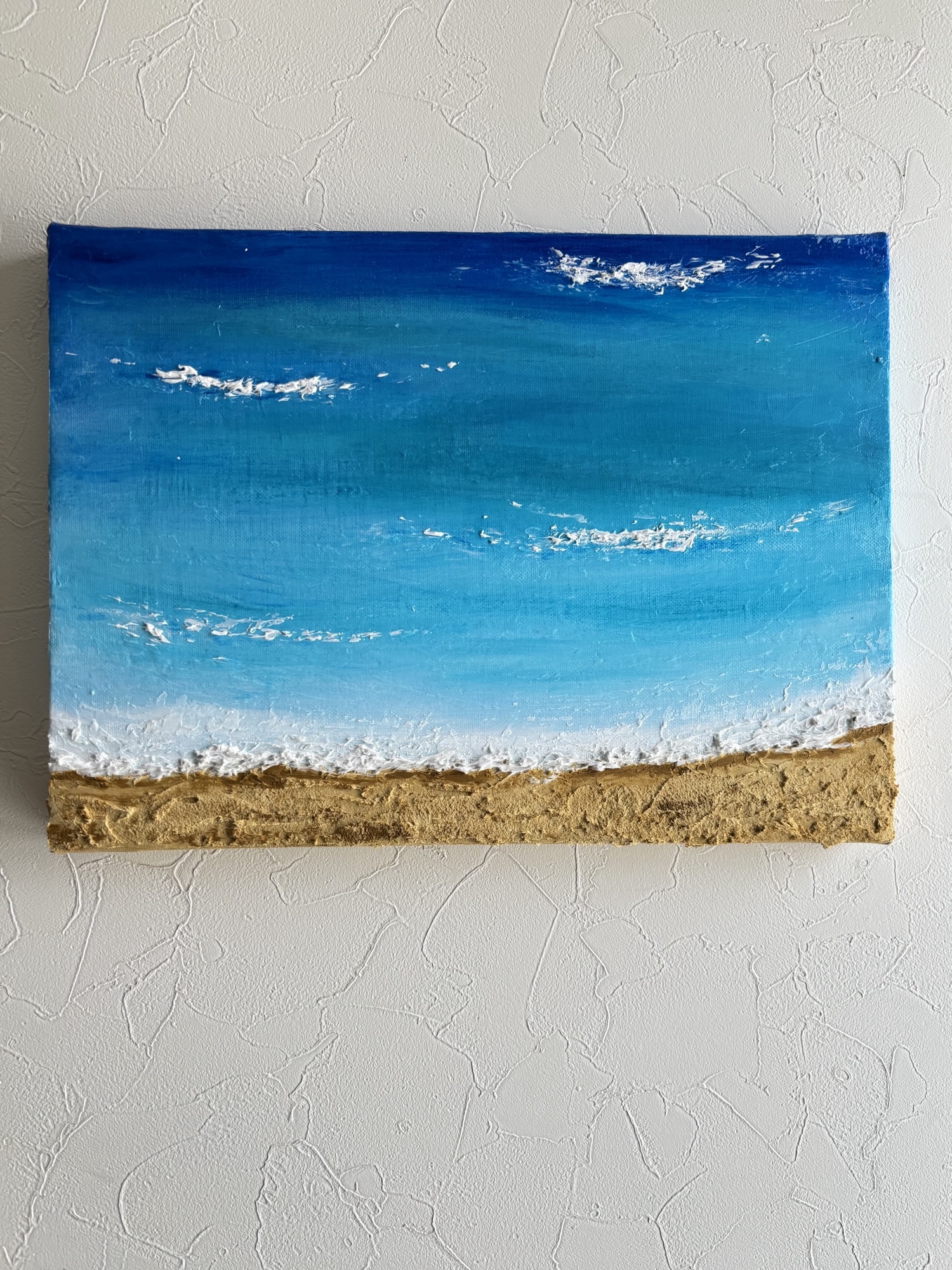 原画 テクスチャーアート ～夏の海〜