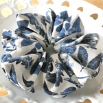 💓sale300円💓リーフガーデン🍀プレーンシュシュ❤️