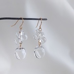 しずくチャーム　ピアス / ステンレス  /      