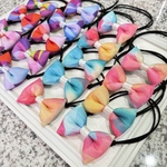 わんちゃん用　ステンドグラス調ふわふわリボントリミングチョーカー 18個セット