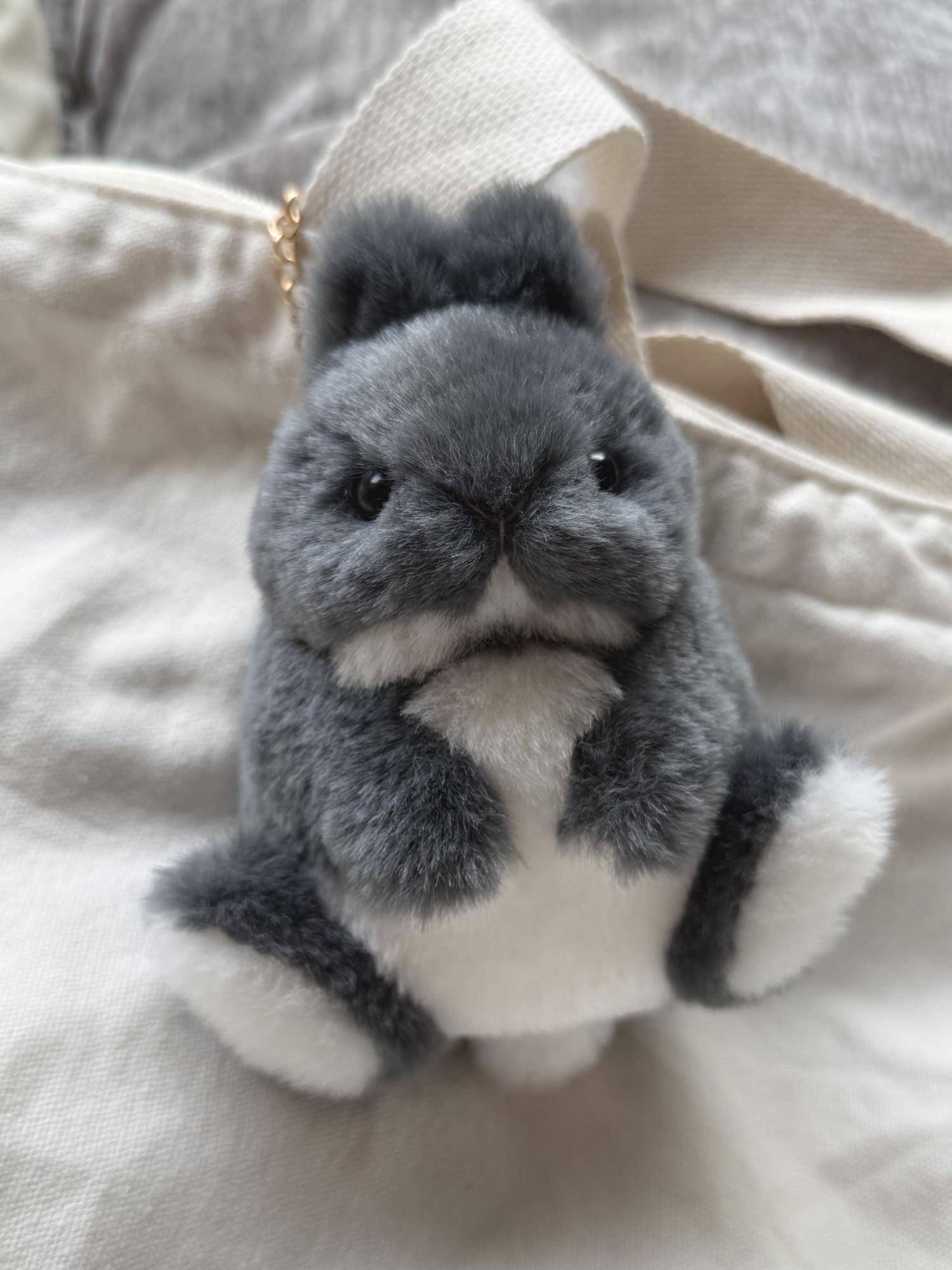 受注生産 おもちみたいなふわふわうさぎさん ぬいぐるみ