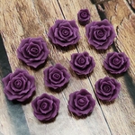 再販【樹脂粘土】薔薇パーツ レーズン