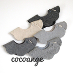 natural cotton bib 