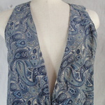 コールテンペイズリー柄ベスト