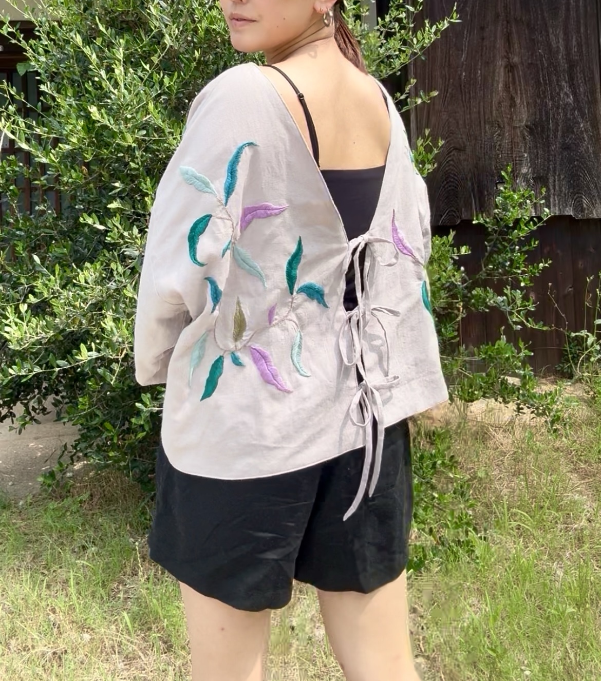 花刺繍◎キャップ - monya monya | minne byGMOペパボ 国内最大