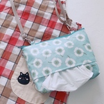 ラミネートティッシュサコッシュ　ミントグリーン