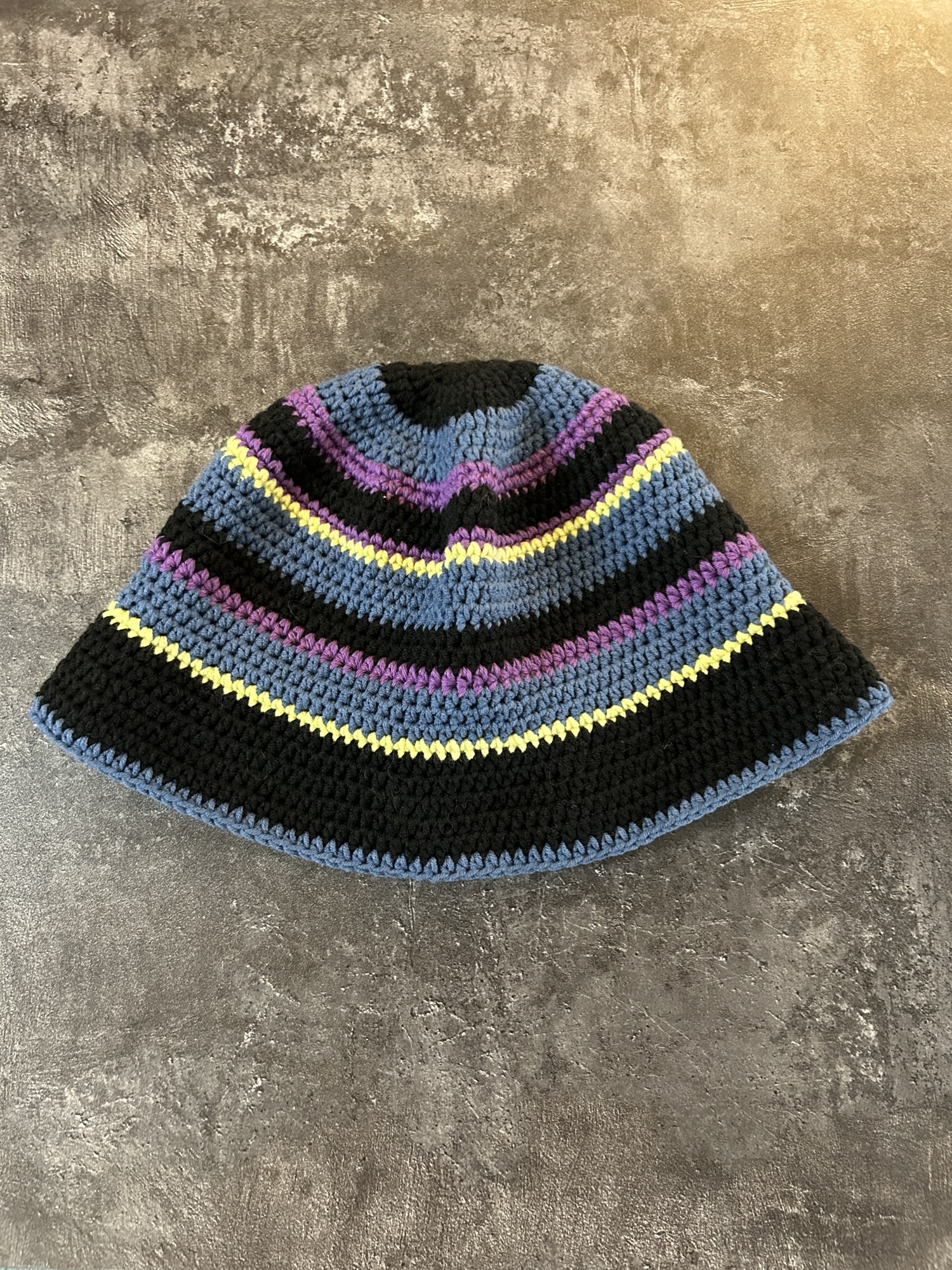 コットン素材⭐︎bucket hat クラッシャーハット グラニースクエア 