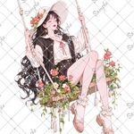 ℳ. xoxoshop オリジナル人物ステッカー