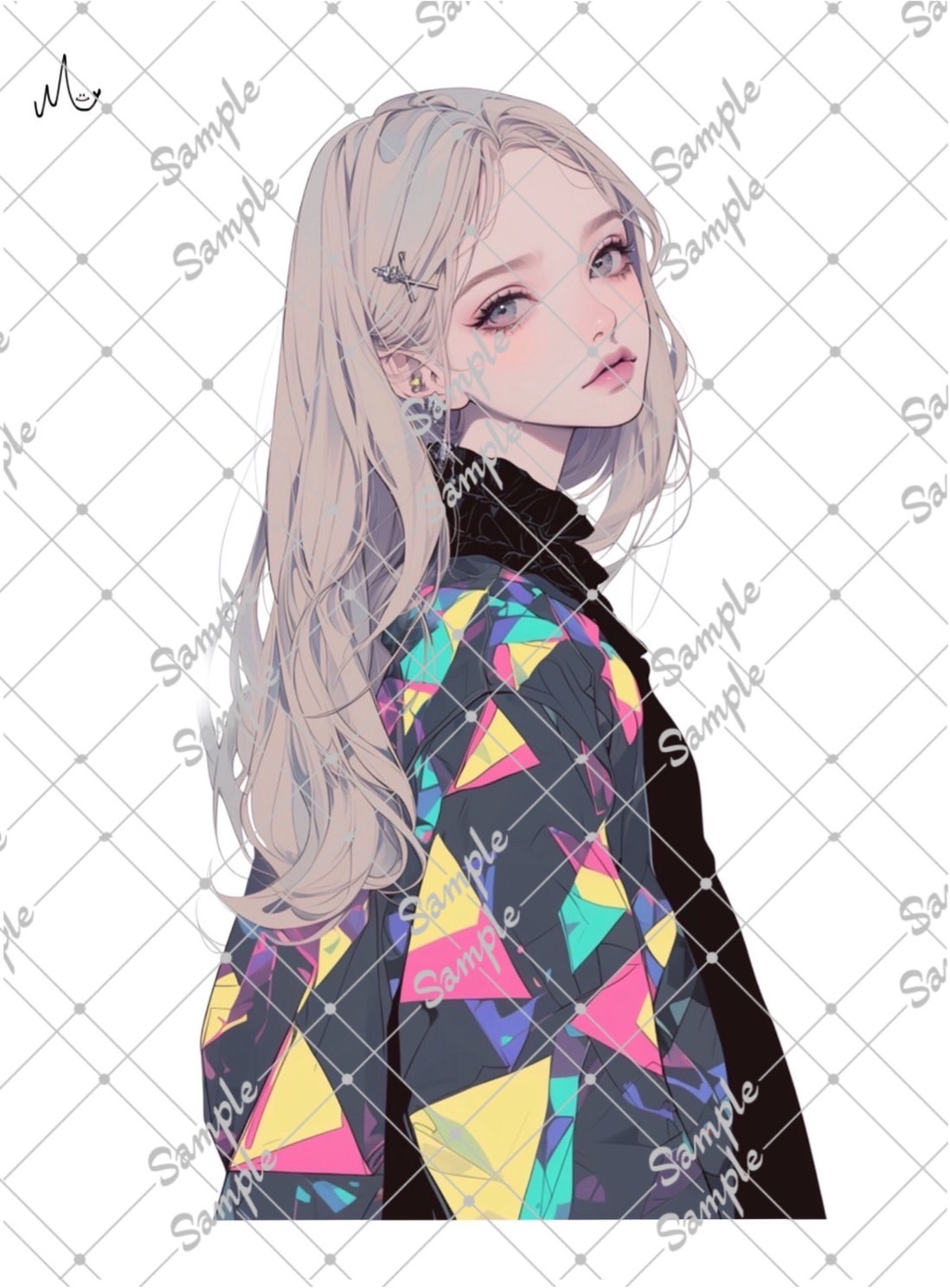 ℳ. xoxoshop オリジナル人物ステッカー - XoXo shop. | minne