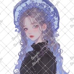 ℳ. xoxoshop オリジナル人物ステッカー