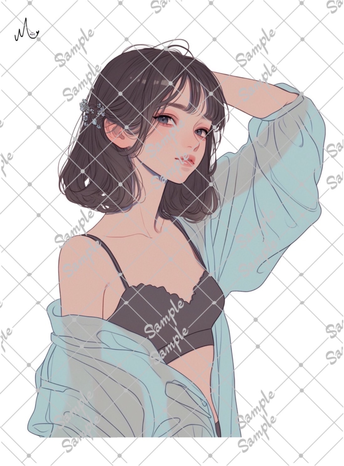 ℳ. xoxoshop オリジナル人物ステッカー - XoXo shop. | minne