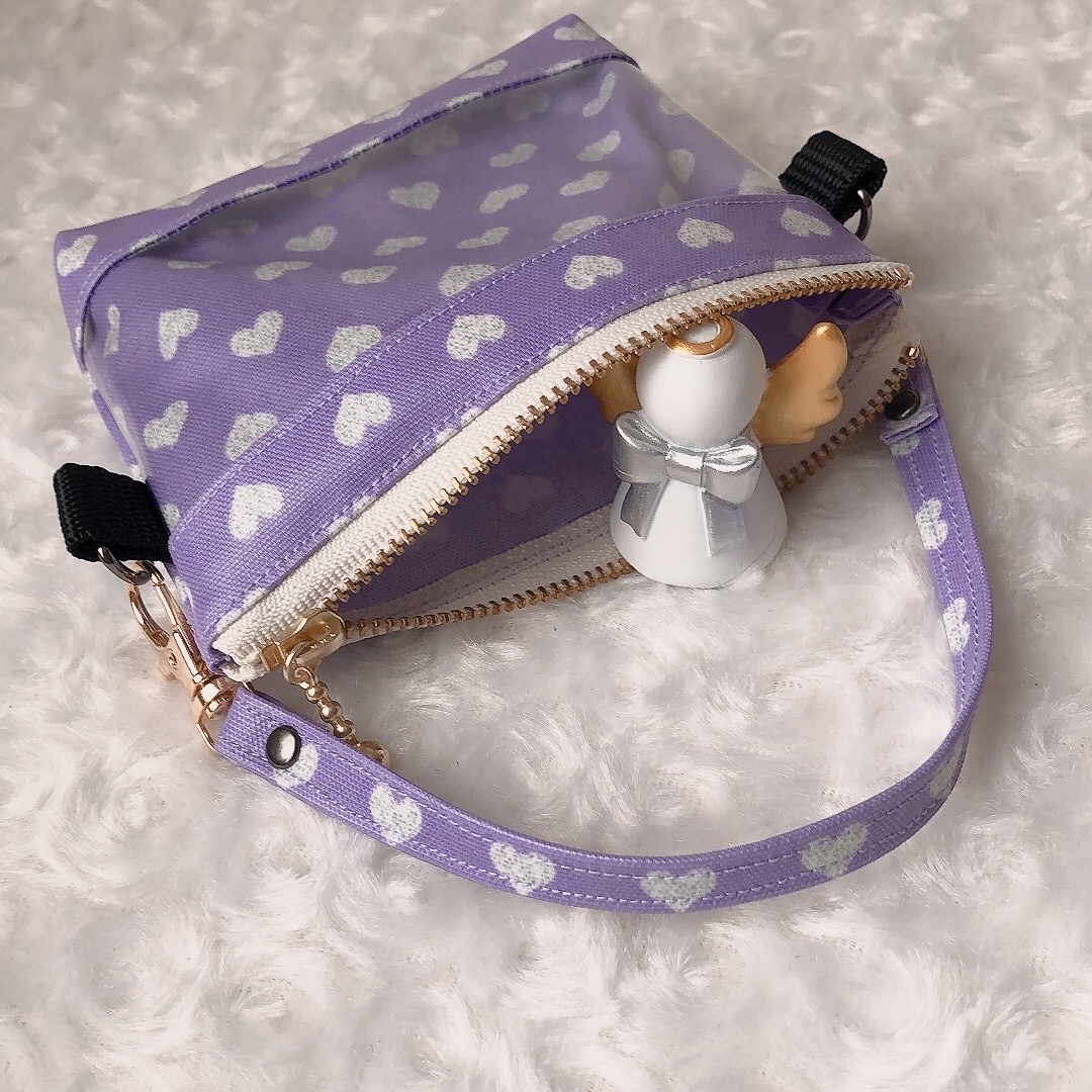 推し活お出掛けに♪窓付きお出掛けポーチ ぬいポーチ シル活