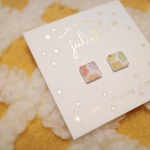 春色パステルお花のピアス