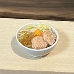 二郎系ラーメン　汁なし　ミニチュア