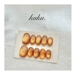 02 オレンジネイル マグネットネイル ネイルチップ 単色ネイル 成人式ネイル オレンジマグネットネイル オレンジマグネットネイルチップ 橙マグネット 橙マグネットネイルチップ