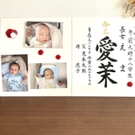 命名書、筆で代筆いたします※送料無料