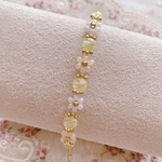 再販 ✩ 推し活ブレスレット💛黄色(ゴールド)