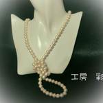 ☆新作☆お買い得!! 豪華な秋冬の装い・コットンパールのロングネックレス（キスカ）