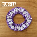 《ラッフル》ダンシング・ゴースト パープル　猫の首輪