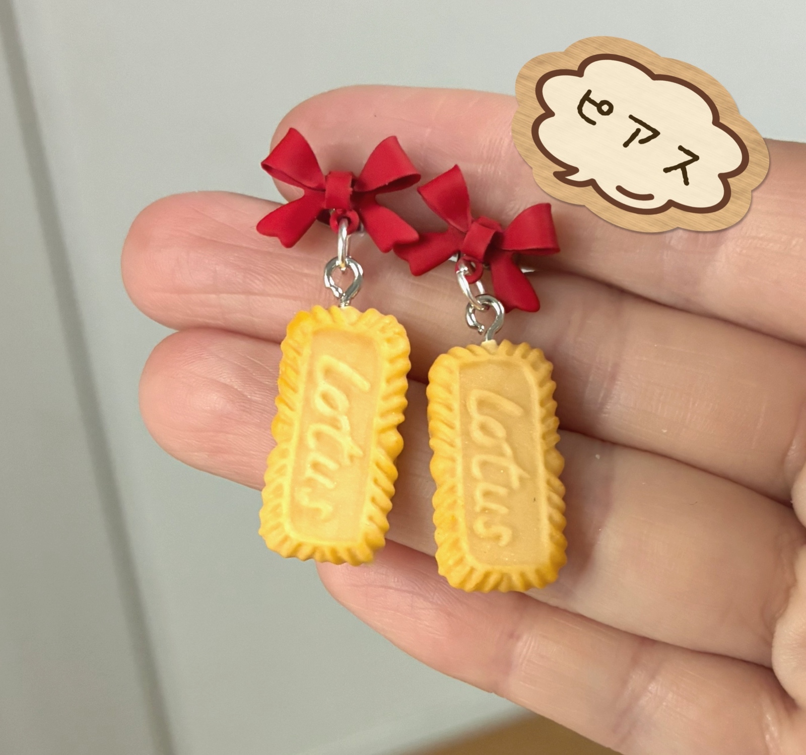 カスタムビスケット　コーヒー　フェイクスイーツ　樹脂粘土　スライダーケース カスタムビスケット コーヒー フェイクスイーツ 樹脂粘土