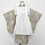 七五三着物 3歳向け 着付け不要　被布エプロンセット