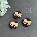 新作和菓子　「2色の最中」