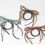 3色リボンヘアゴム