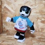 【ロボホン服】半袖カットソー  ロボット×ヴィンテージブルー