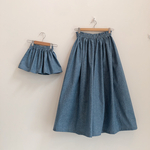 親子コーデ　2点セット　スカンツ　ミニスカート　100 110 春　夏