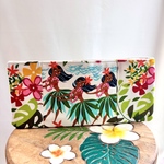 再入荷 【受注制作】フラガール　バッグインバッグ　ポケット収納　バッグの中を綺麗に整える　小さいサイズのバッグに　ポケット収納　3ポケット