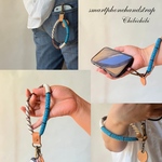 スマホストラップ　スマホハンドストラップ　 チャーム付き 【受注制作】
