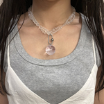 Glacia Sphere necklace