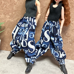 27㎝ドール洋服☆サルエルパンツ☆ドール服ドール洋服アラジンパンツ