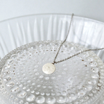 ホワイト ソーダ　＊ 陶器 ネックレス サージカルステンレス