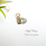 ＊1点のみ＊14kgf moss aquamarine ×andalusite  