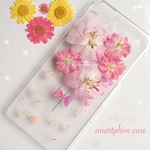 押し花iPhone7ケース♡カイドウサクラ