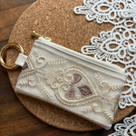 20インド刺繍リボンキーケース