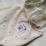 【受注製作】cottonメッシュのタンクトップ♡パープル