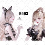 original sticker « no.6093 »     //     人物ステッカー オリジナルステッカー オリジナル人物ステッカー ステッカー cotton melody ミニステッカー