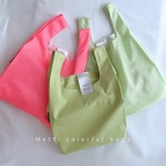🌼Colorful bags🌼メッシュバッグ　蛍光　エコバッグ　カラフルバッグ