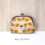 ぺたんこ親子がま口/たい焼き