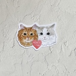 全てのねこさんが幸せでありますように…ステッカー