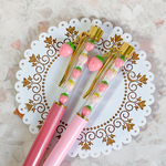 まるでいちごみるく！ころころいちごのボールペン【チャーム付き】