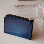 ミニ財布ポーチ　ネイビー【深海の色】