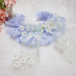ꪆ୧　パールつきお花畑チョーカー  ꪆ୧　